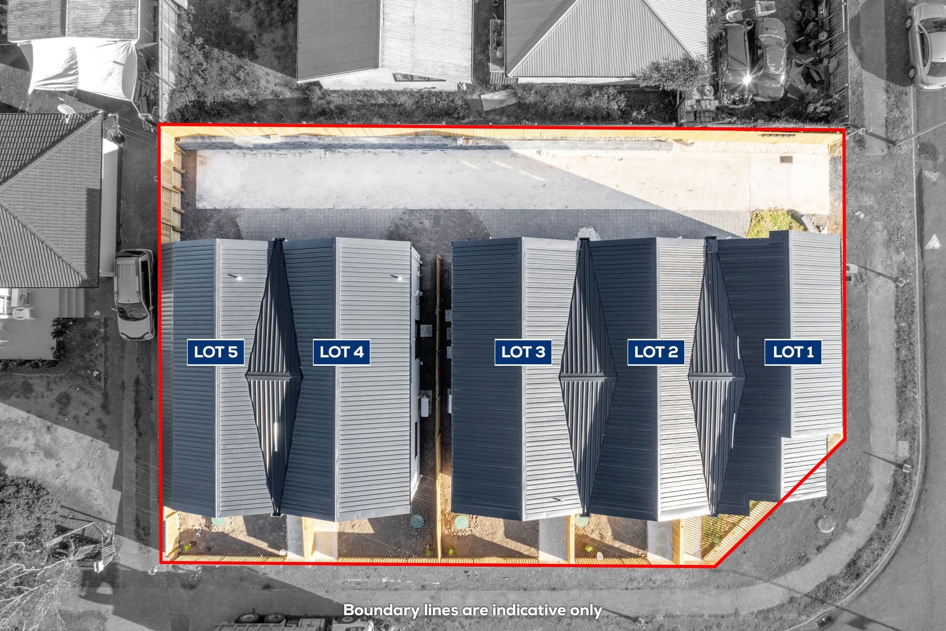 Site plan for 47 Yeovil Road, Te Atatu Peninsula